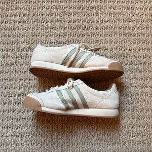 adidas Originals maha samoa leather trimmed suede sneakers